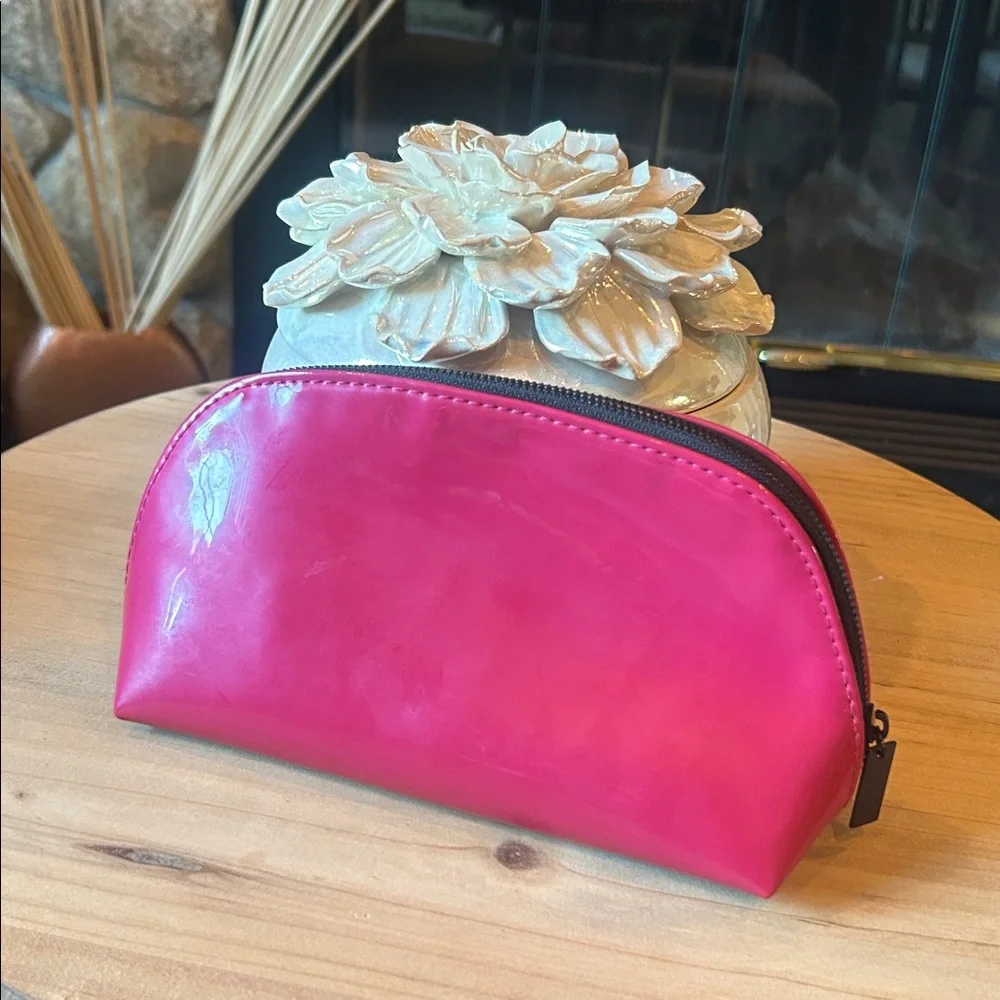 YSL‎ Yves Saint Laurent Parfums Pink Nylon Makeup Pouch